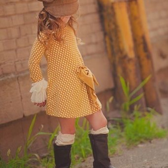 Persnickety Other - Persnickety Lucille Dress in gold Persnickety Other - Persnickety Lucille Dress in gold